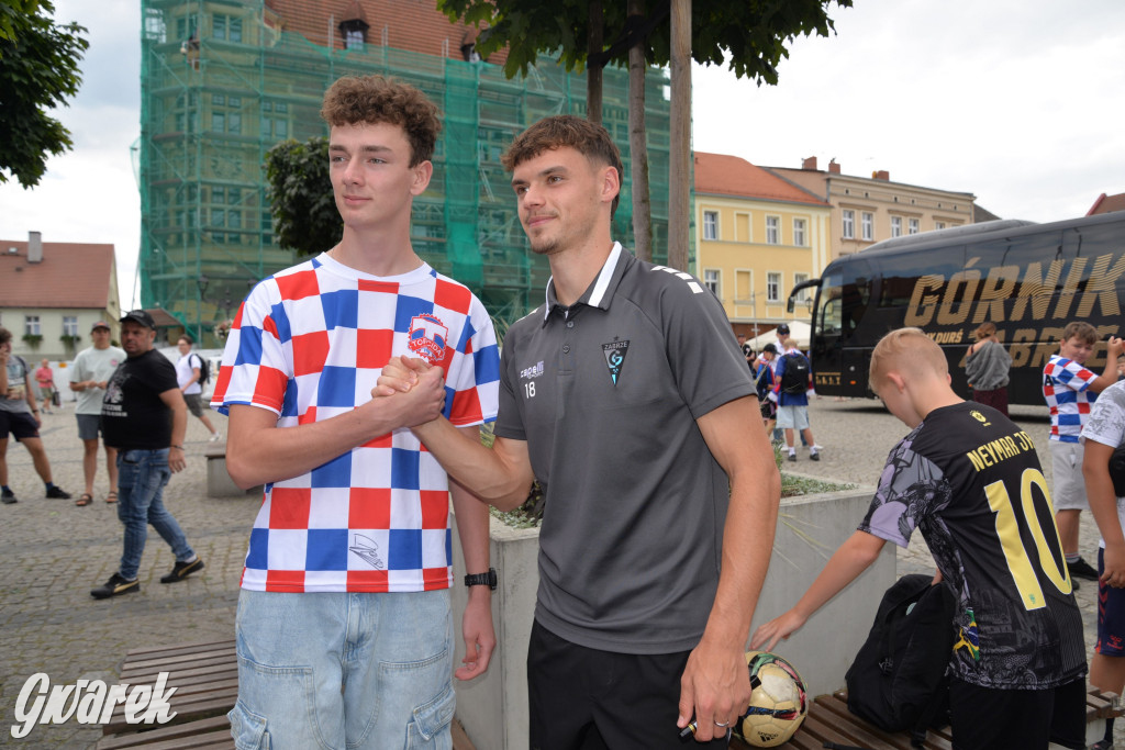 Tarnowskie Góry i piłkarze Górnika Zabrze [ZDJĘCIA]