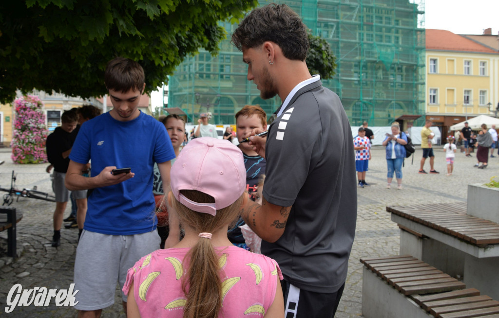 Tarnowskie Góry i piłkarze Górnika Zabrze [ZDJĘCIA]