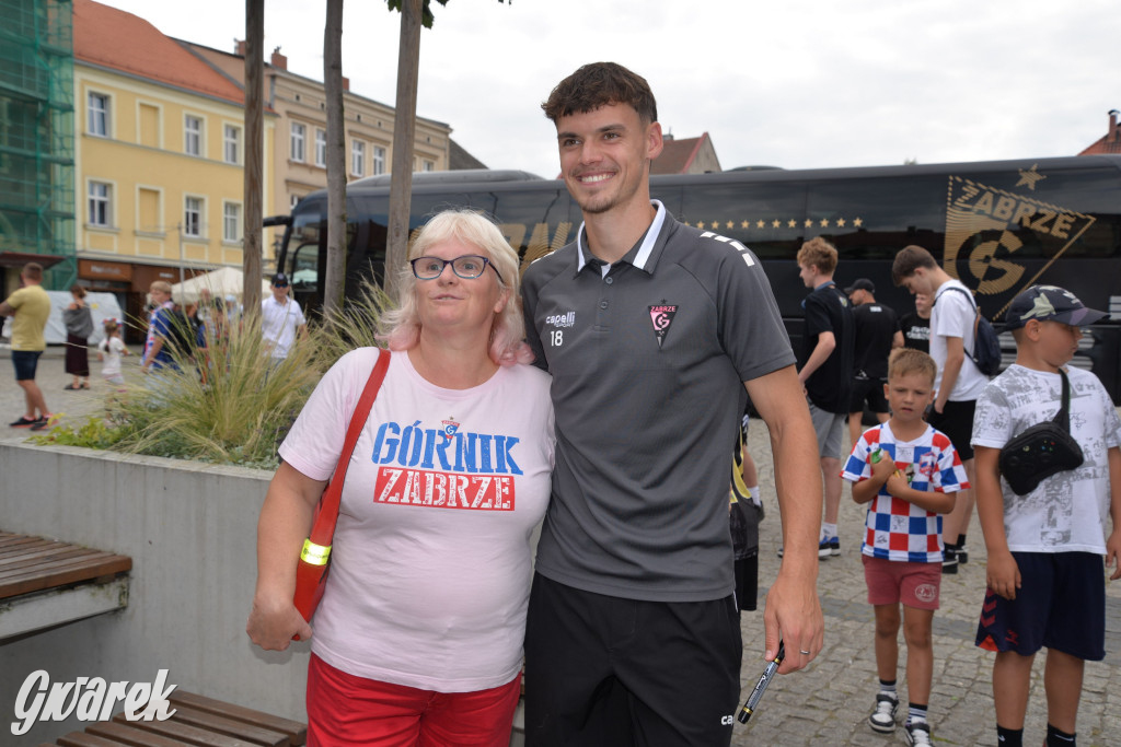 Tarnowskie Góry i piłkarze Górnika Zabrze [ZDJĘCIA]