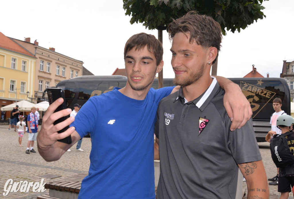 Tarnowskie Góry i piłkarze Górnika Zabrze [ZDJĘCIA]