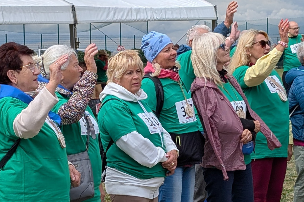 Silver-Run w Ożarowicach. Seniorzy na trasie