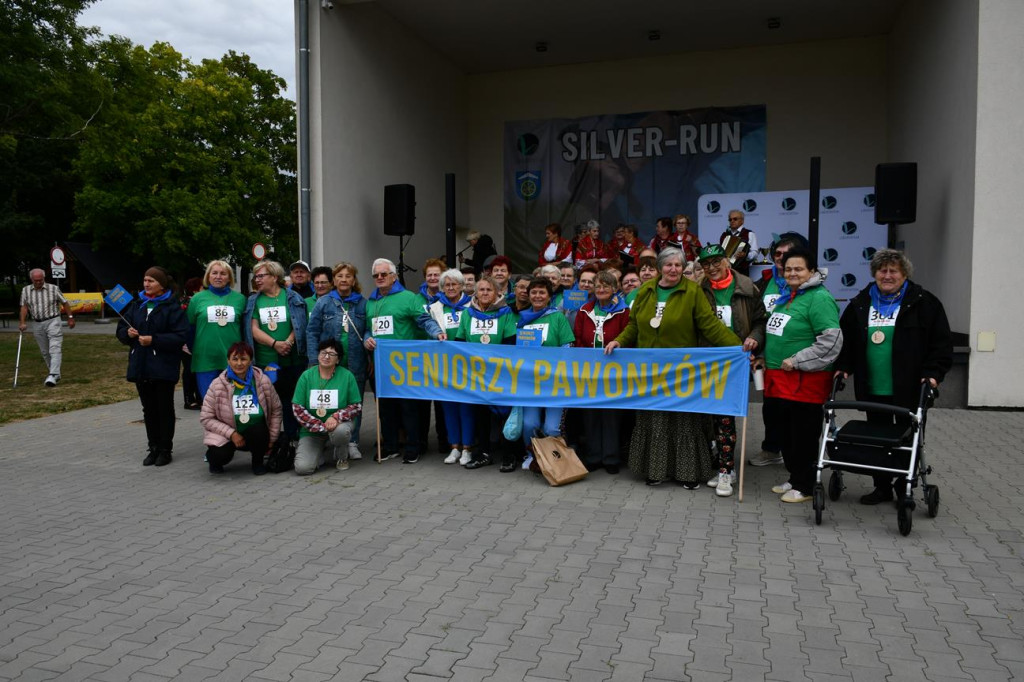 Silver-Run w Ożarowicach. Seniorzy na trasie