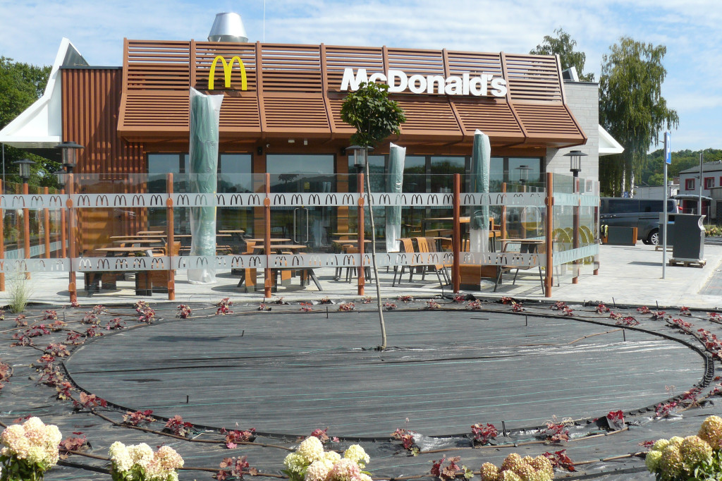 Świerklaniec. Restauracja McDonald\'s prawie gotowa