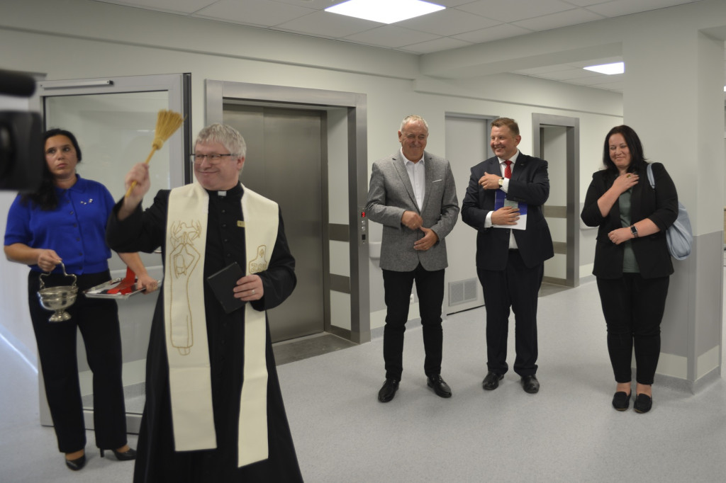 Tarnowskie Góry. Oddział oddany do użytku  przed teminem