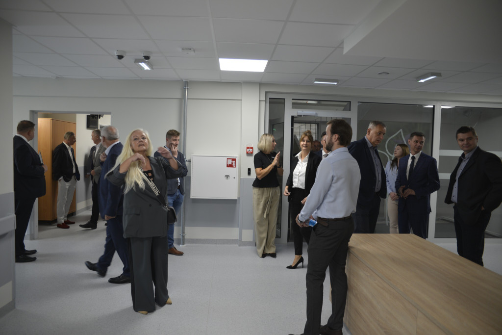 Tarnowskie Góry. Oddział oddany do użytku  przed teminem