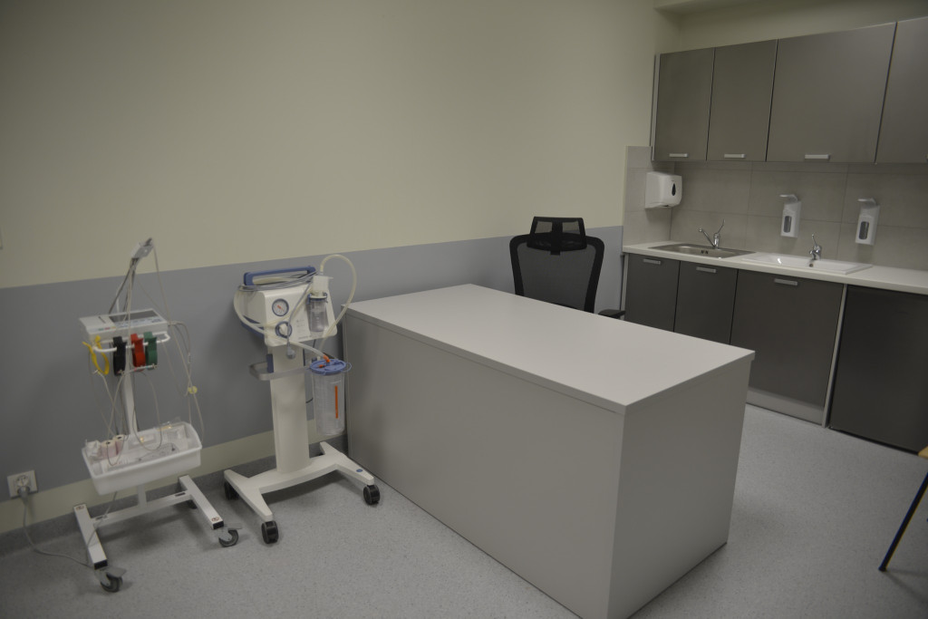 Tarnowskie Góry. Oddział oddany do użytku  przed teminem