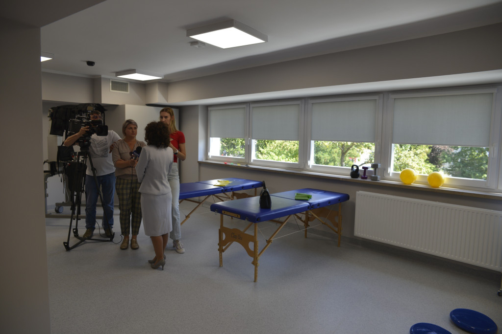 Tarnowskie Góry. Oddział oddany do użytku  przed teminem