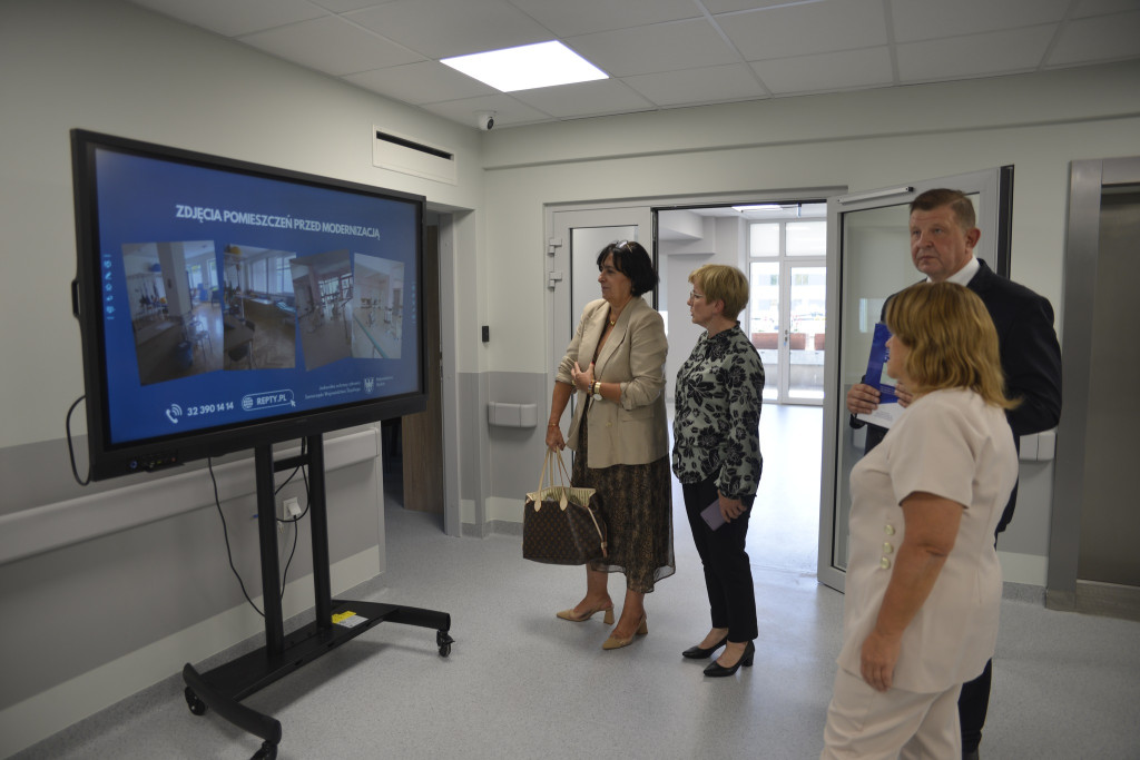 Tarnowskie Góry. Oddział oddany do użytku  przed teminem