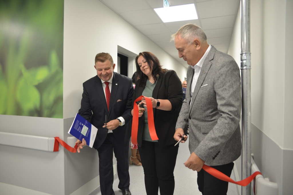 Tarnowskie Góry. Oddział oddany do użytku  przed teminem