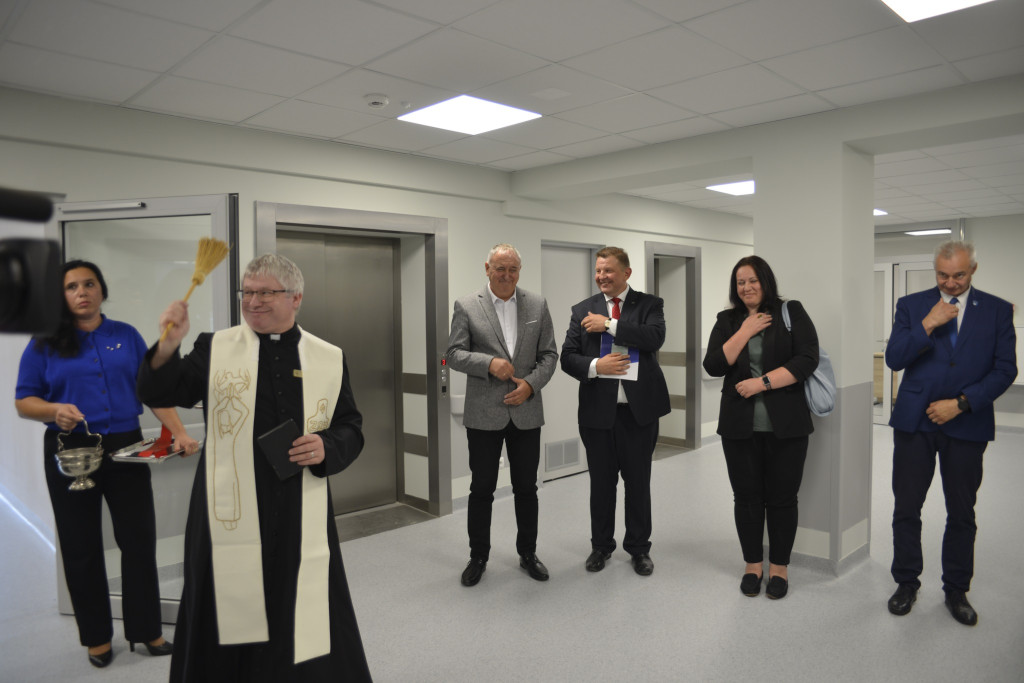 Tarnowskie Góry. Oddział oddany do użytku  przed teminem