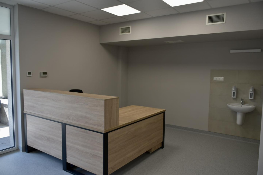 Tarnowskie Góry. Oddział oddany do użytku  przed teminem