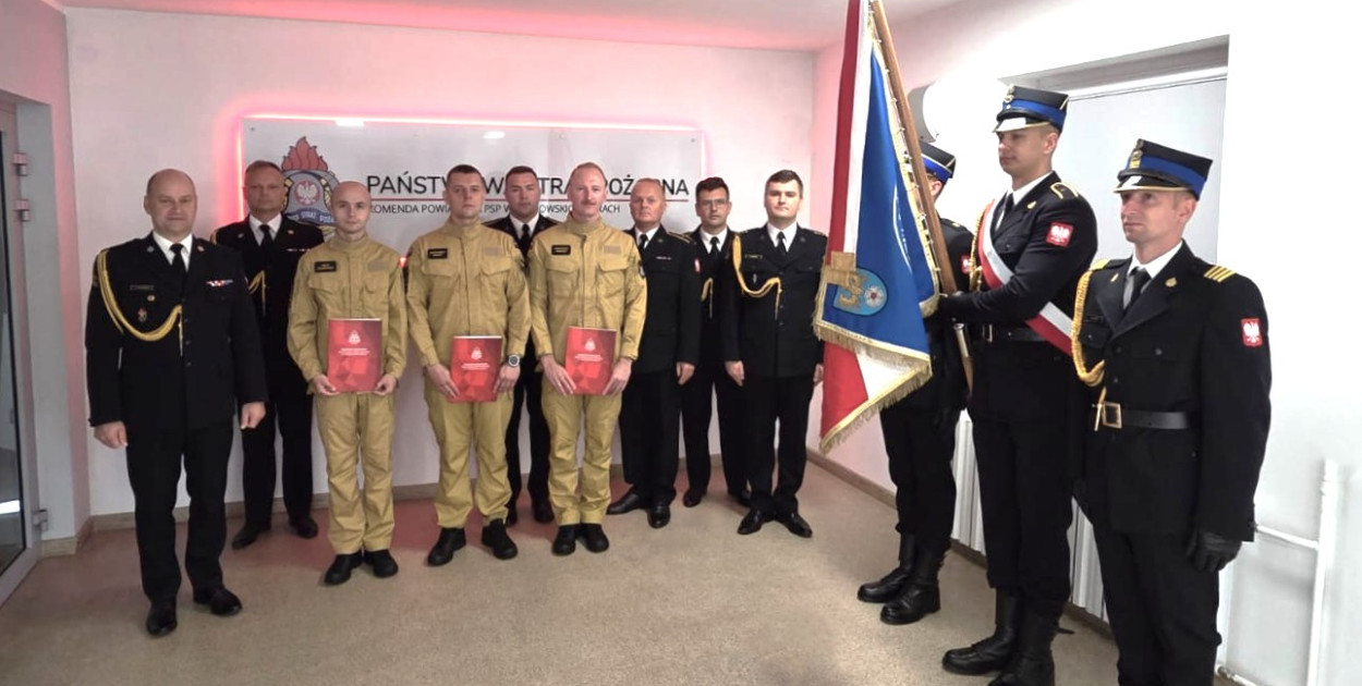 Tarnowskie Góry, Bytom. Ślubowania strażaków