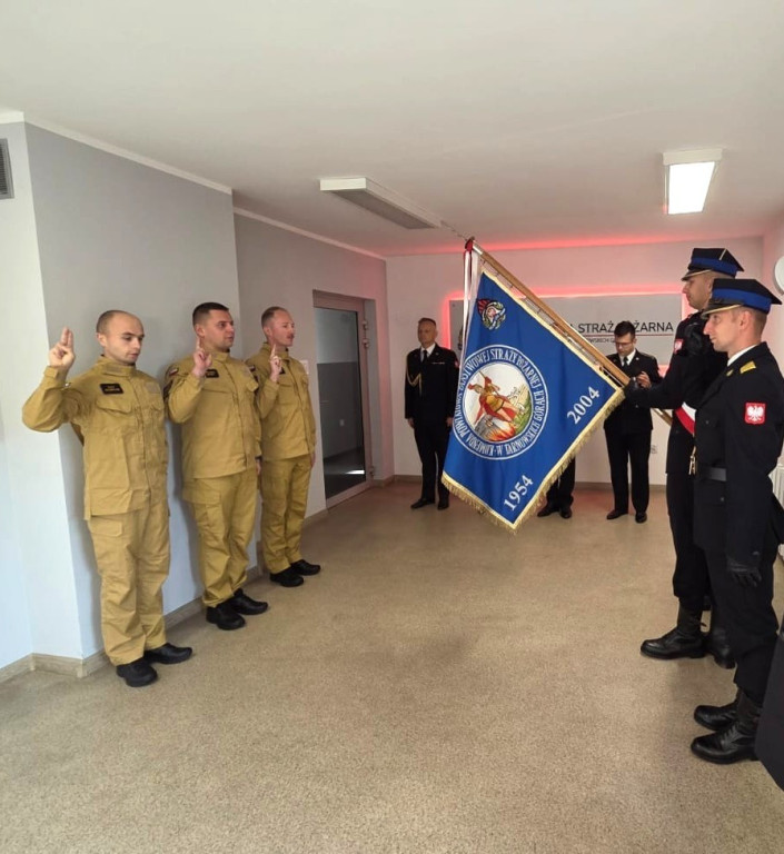 Tarnowskie Góry, Bytom. Ślubowania strażaków