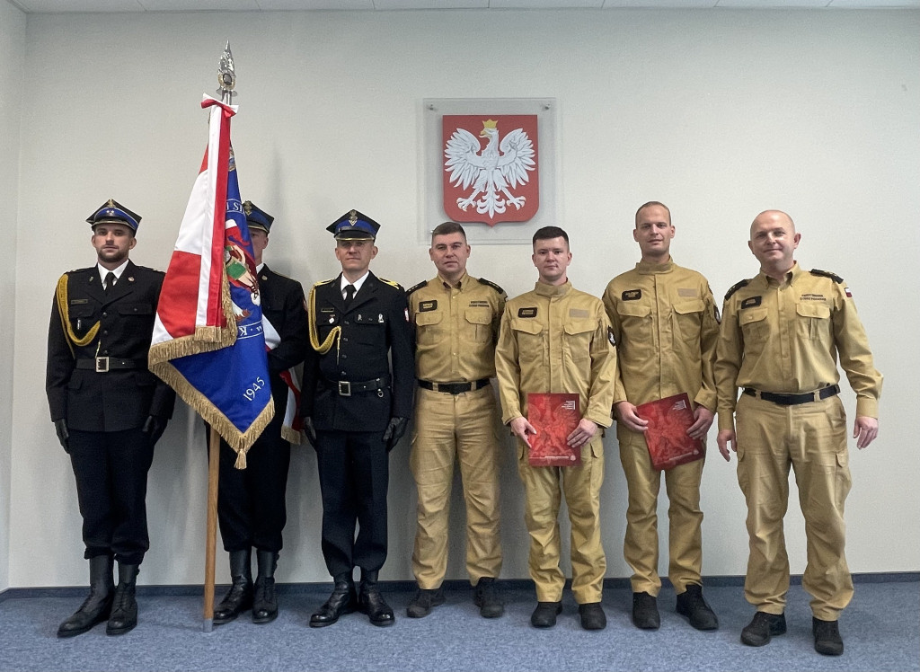 Tarnowskie Góry, Bytom. Ślubowania strażaków