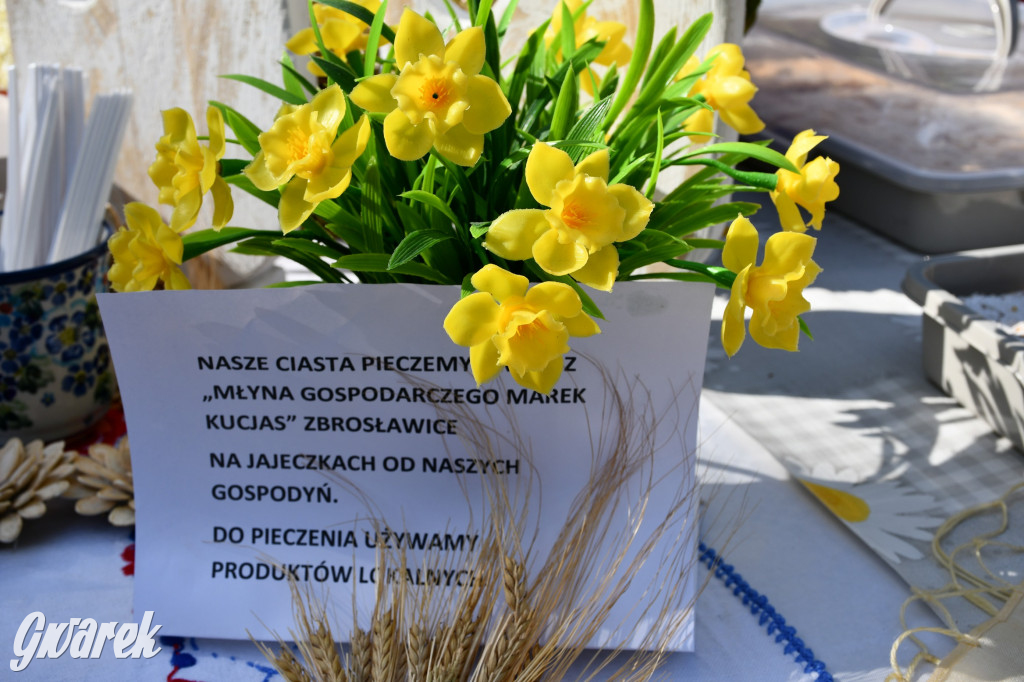 Świerklaniec. Dożynki w parku, pyszności przed pałacem