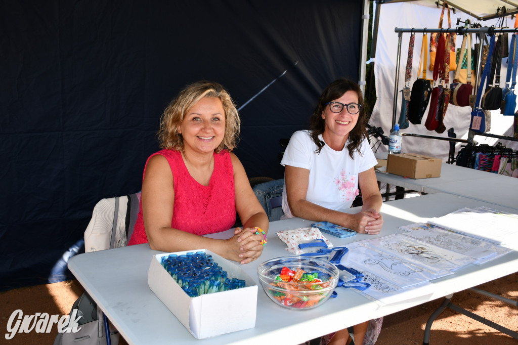 Świerklaniec. Dożynki w parku, pyszności przed pałacem