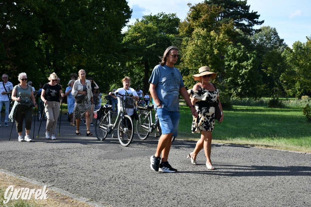Świerklaniec. Dożynki w parku, pyszności przed pałacem