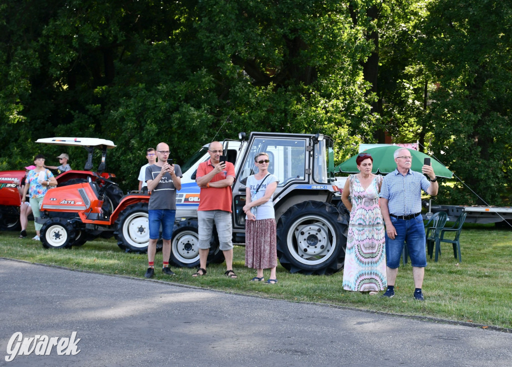 Świerklaniec. Dożynki w parku, pyszności przed pałacem