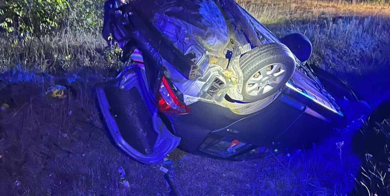  Nissan dachował na DK 11. Kto prowadził?