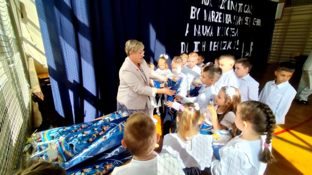 Tyty dla pierwszaków z Kalet