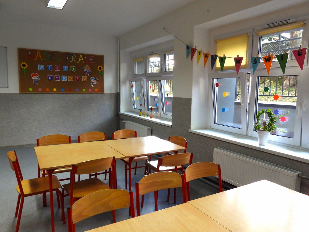 Nakło Śl. Świetlica po remoncie, inicjatywa mamy