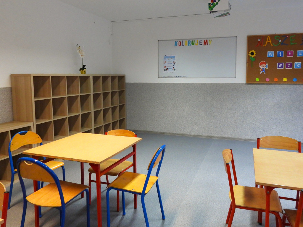 Nakło Śl. Świetlica po remoncie, inicjatywa mamy