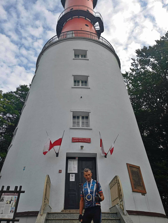 Mieszkaniec Radzionkowa zaliczył rowerowy maraton