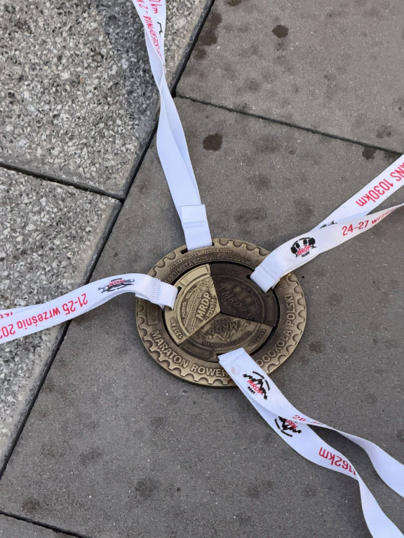 Mieszkaniec Radzionkowa zaliczył rowerowy maraton