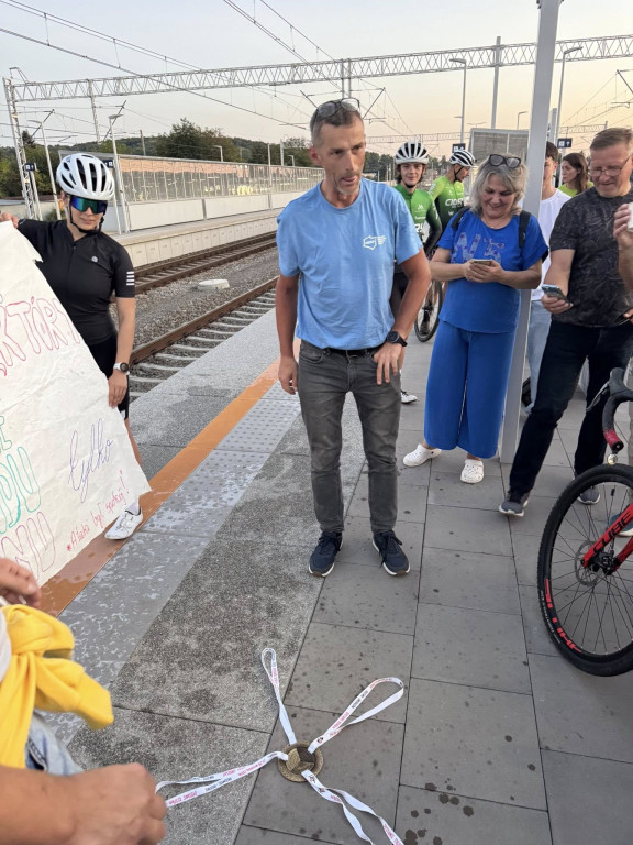 Mieszkaniec Radzionkowa zaliczył rowerowy maraton