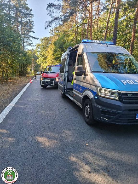 Straciła panowanie nad pojazdem, wjechała w drzewo