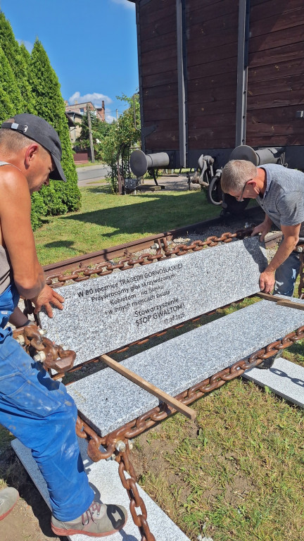 Radzionków. Stop gwałtom i Dąb Pokoju