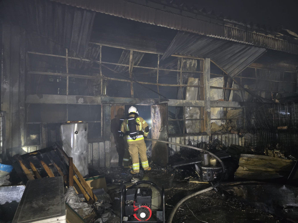 Radzionków. Pożar i 12 zastępów straży w akcji