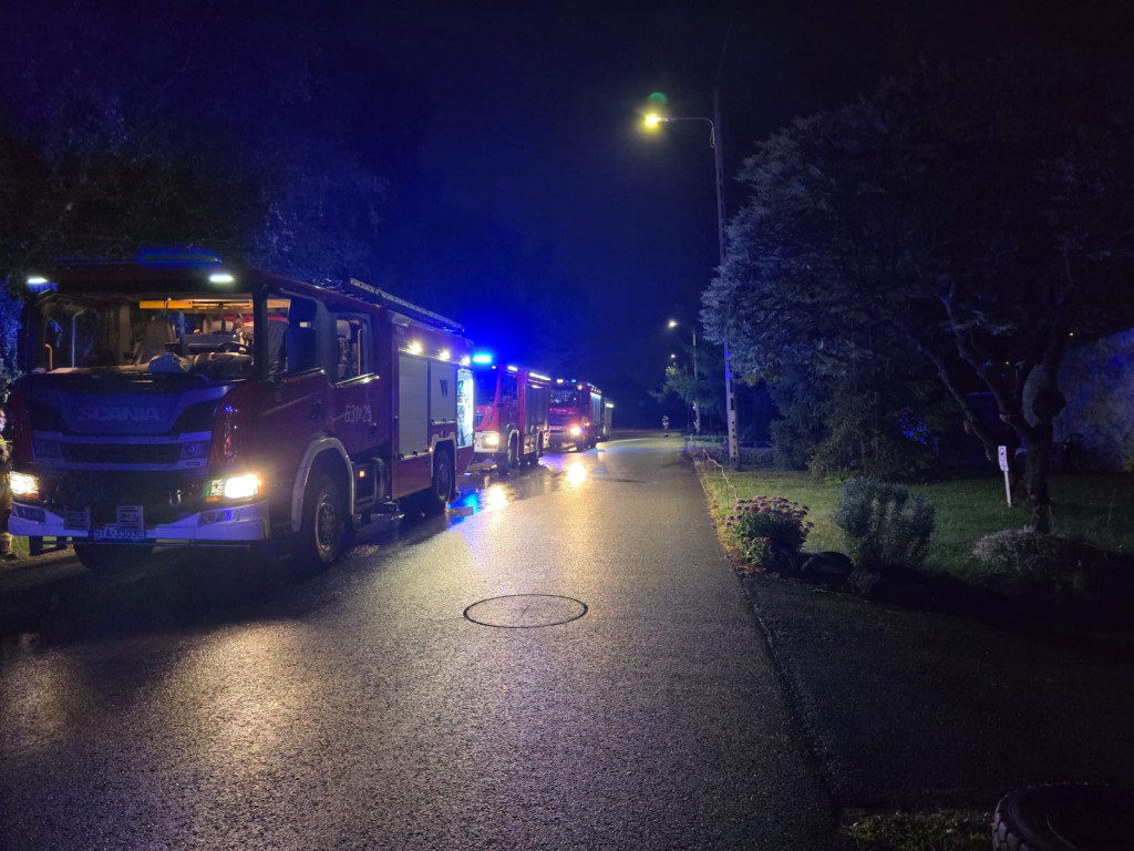 Radzionków. Pożar i 12 zastępów straży w akcji