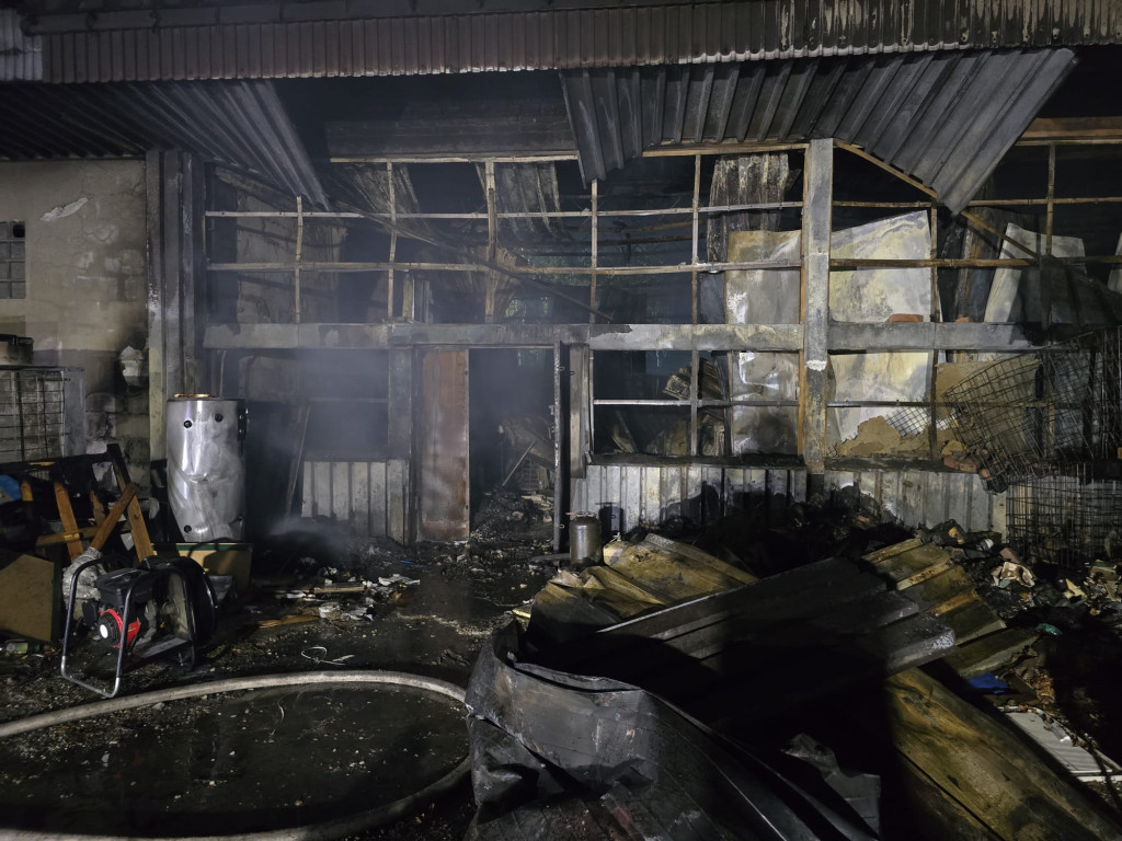 Radzionków. Pożar i 12 zastępów straży w akcji