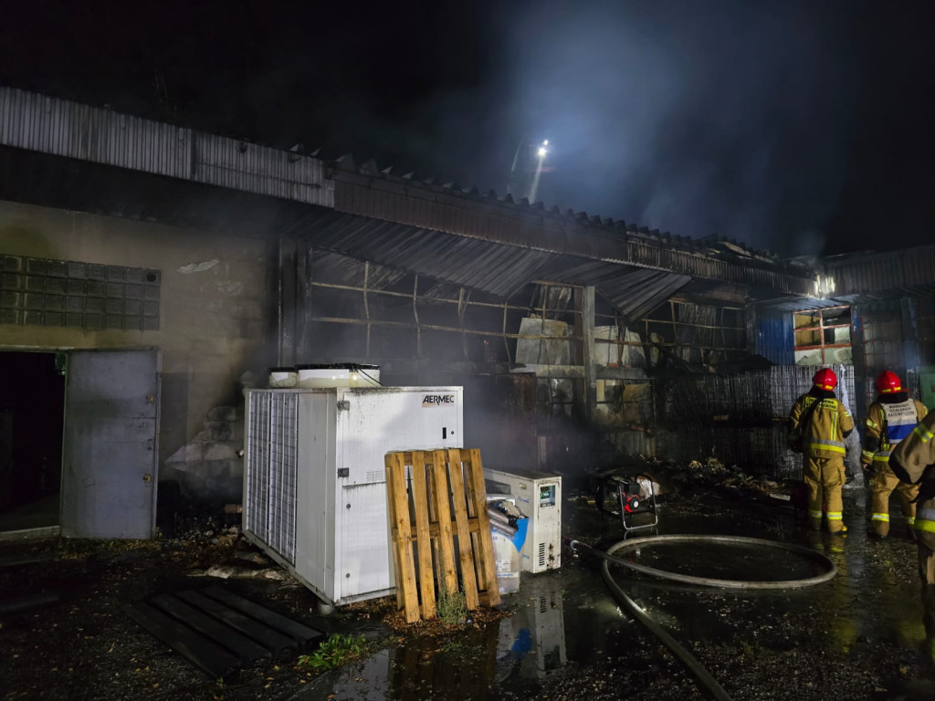 Radzionków. Pożar i 12 zastępów straży w akcji
