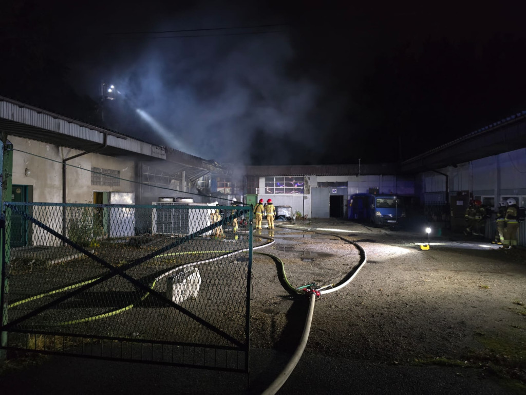Radzionków. Pożar i 12 zastępów straży w akcji