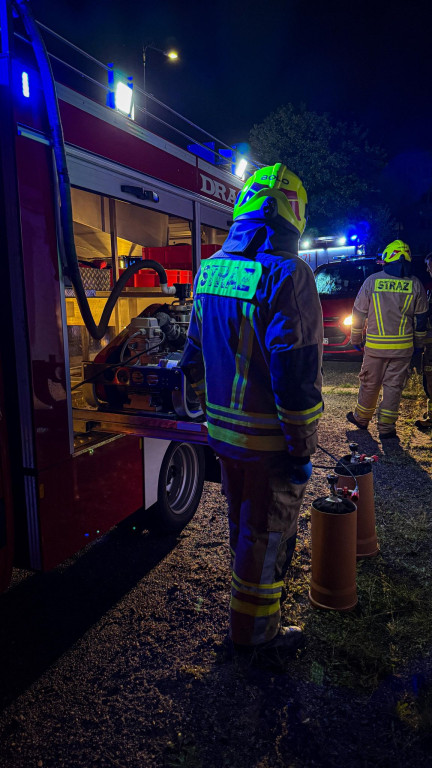 Radzionków. Pożar i 12 zastępów straży w akcji