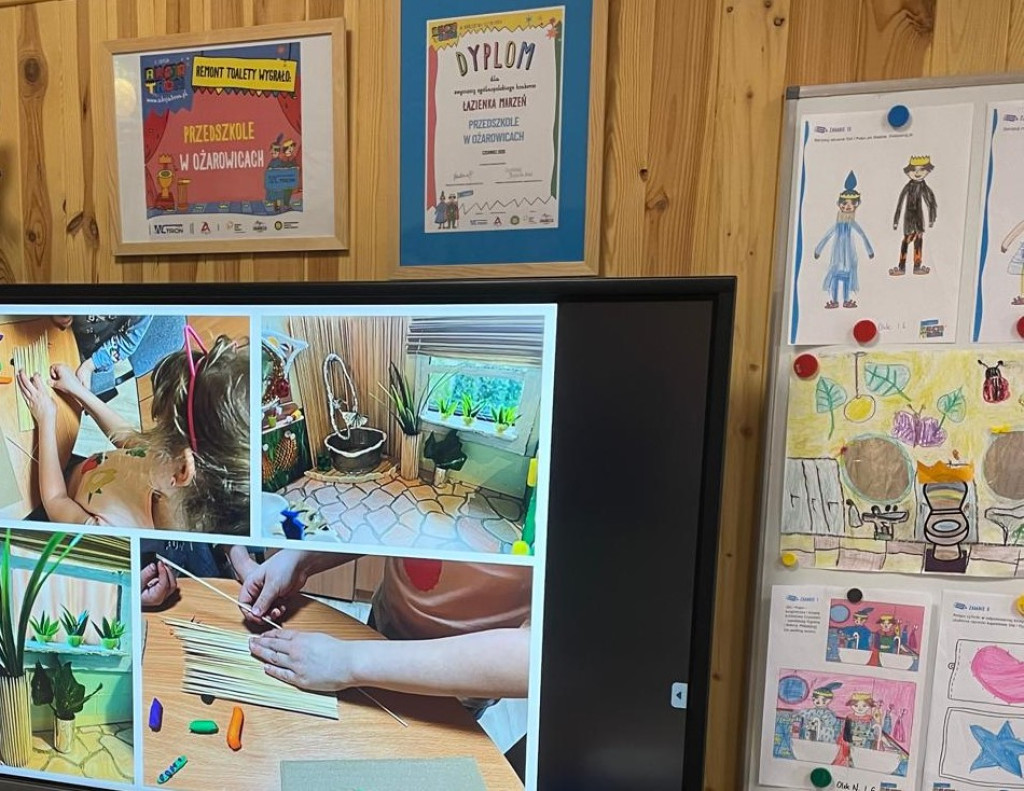 Łazienka marzeń. Przedszkole wygrało konkurs