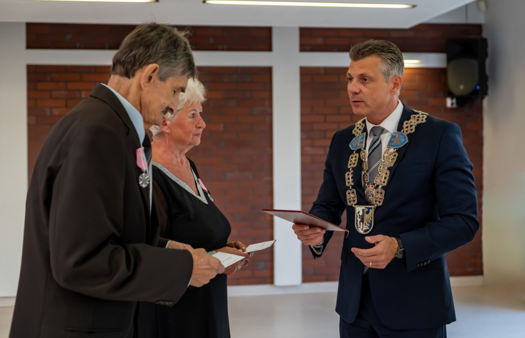 Złote pary z medalami