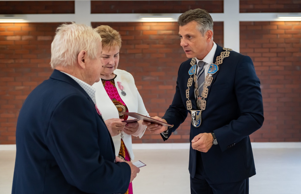 Złote pary z medalami