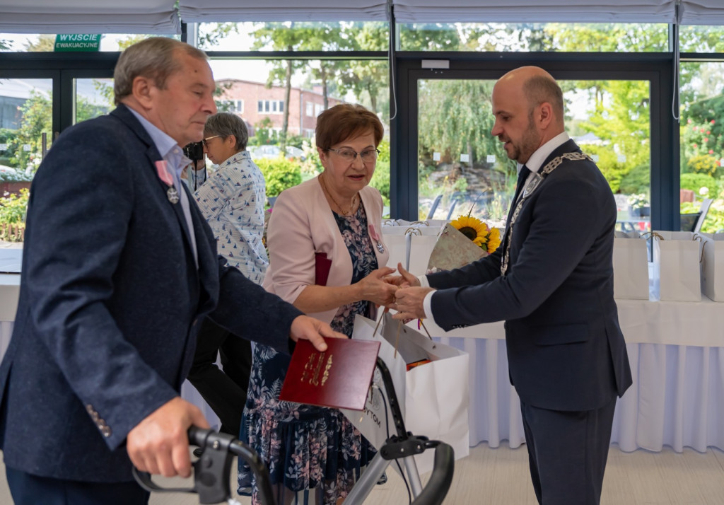 Złote pary z medalami