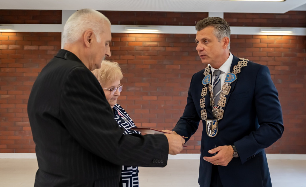 Złote pary z medalami