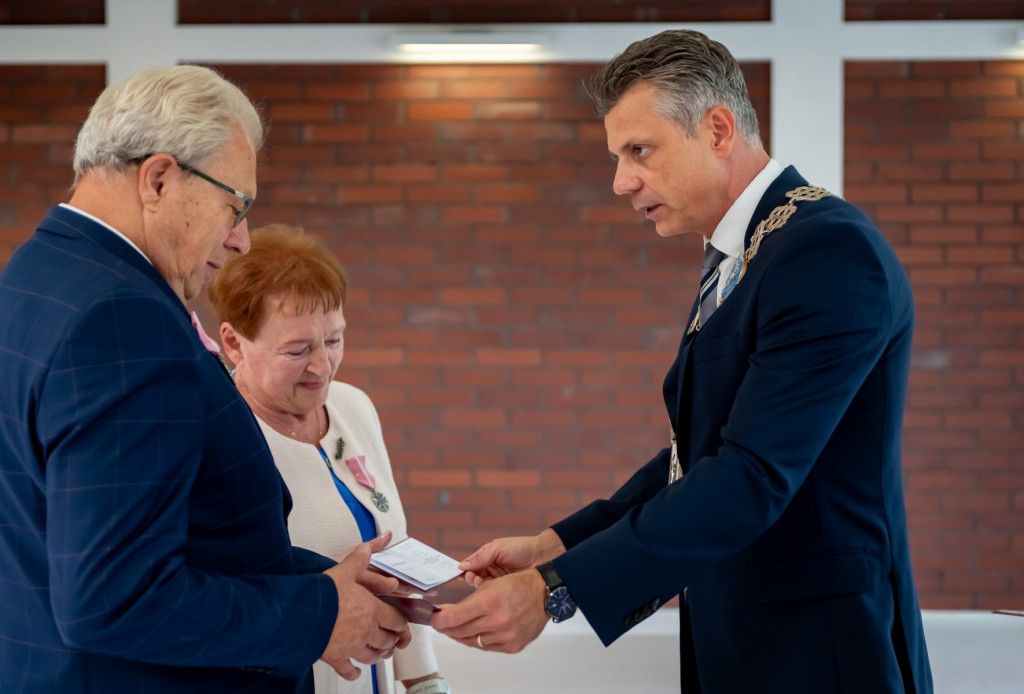 Złote pary z medalami