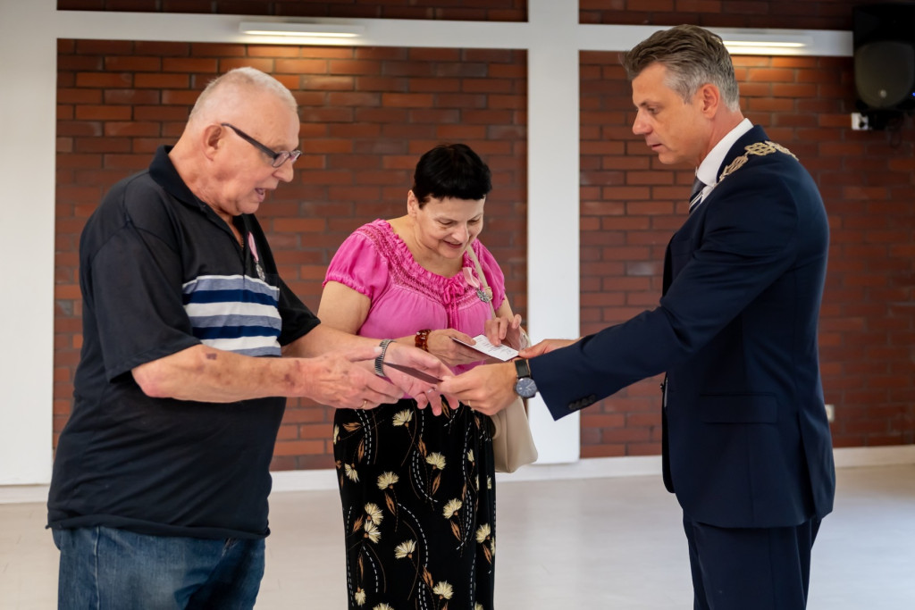 Złote pary z medalami