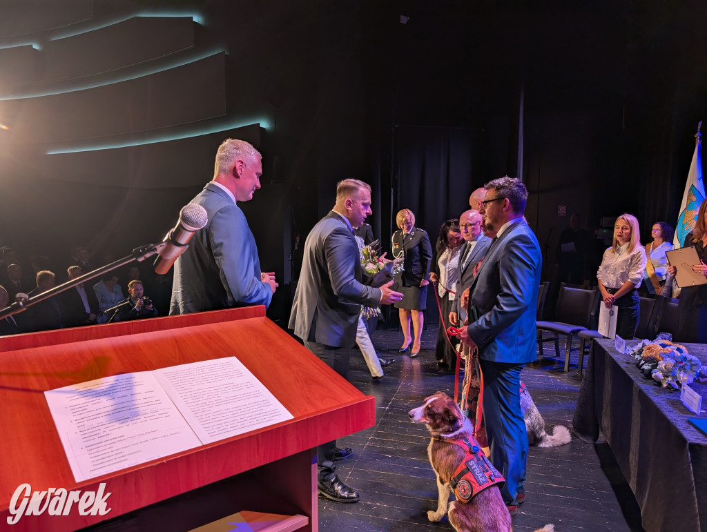 Radzionków. Orzech. Wręczenie nagród Orła i Róży