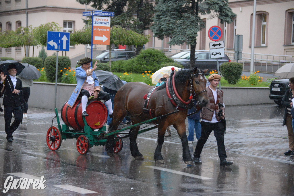 Gwarki 2025. Pochód w deszczu (cz. historyczna)