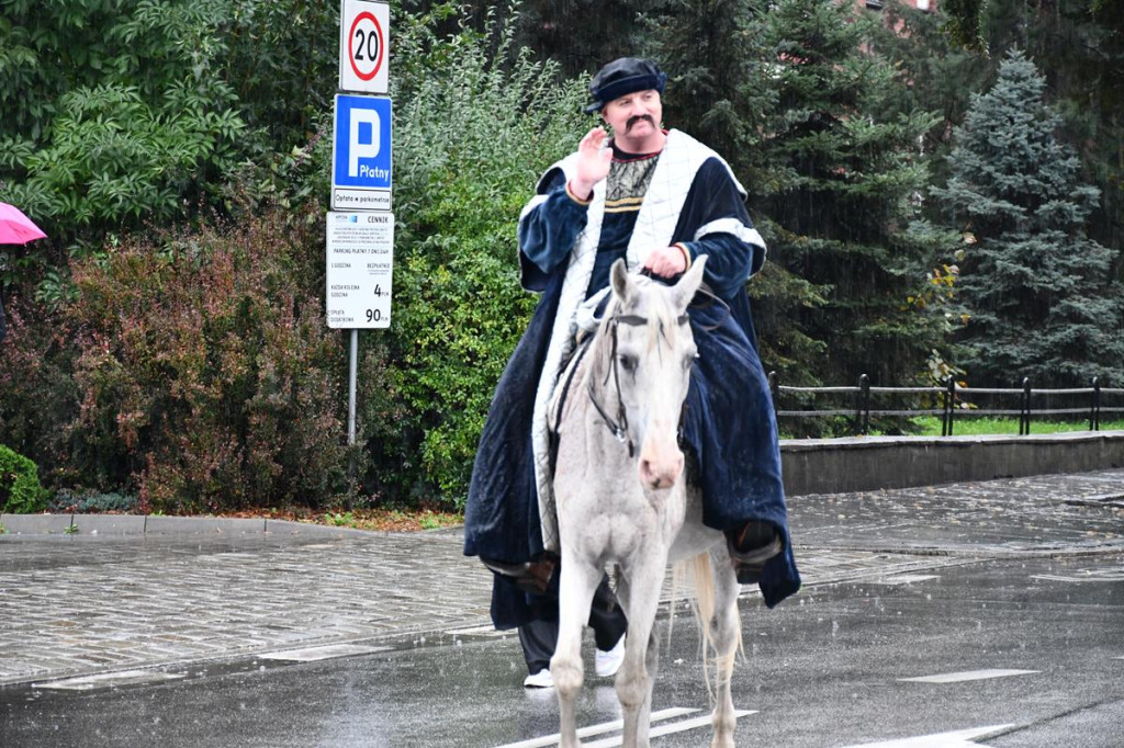 Z parasolami, w kurtkach przeciwdeszczowych  [FOTO]