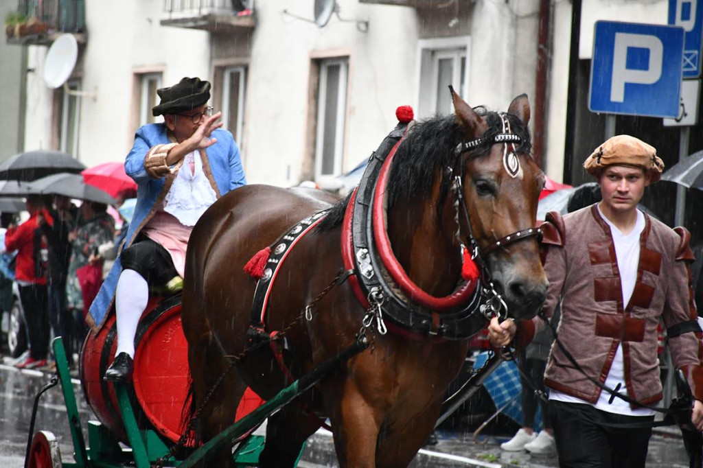 Z parasolami, w kurtkach przeciwdeszczowych  [FOTO]