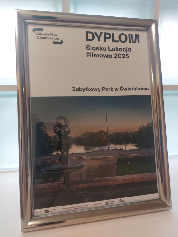 Zwycięstwo parku w Świerklańcu. Nakręcą tu film?