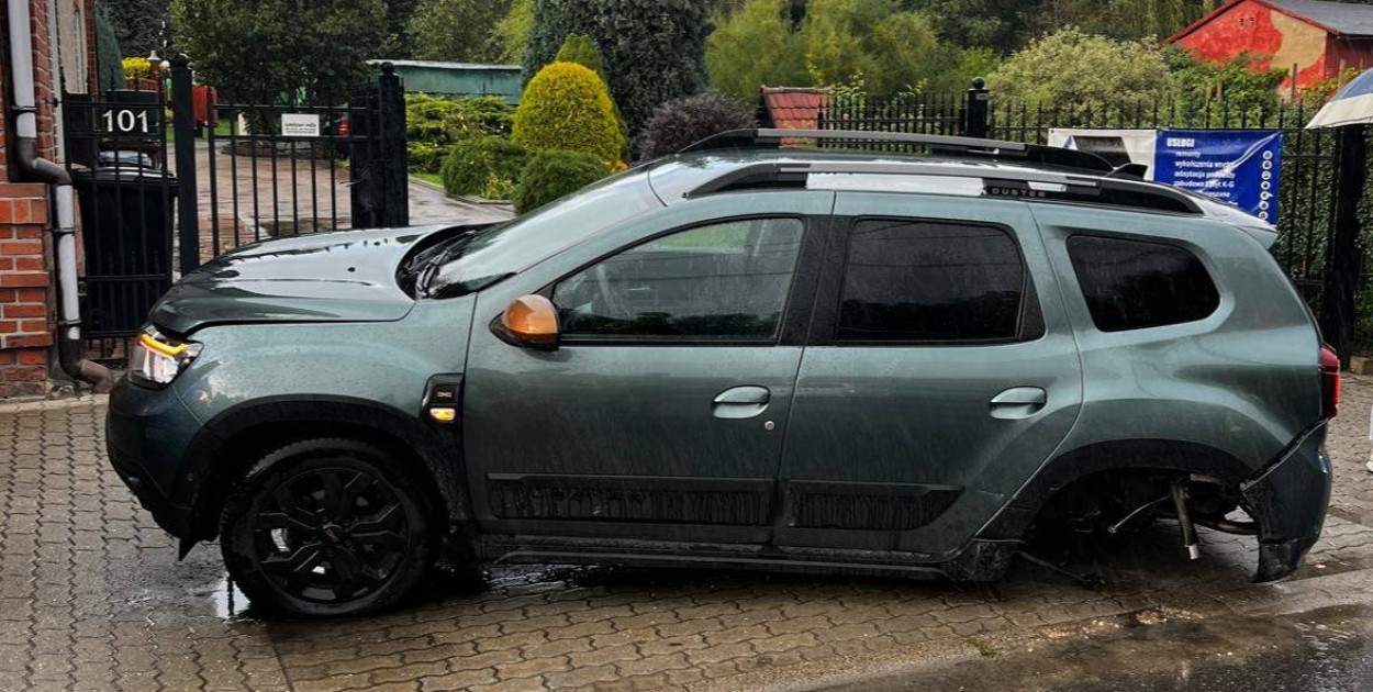 Powiat tarnogórski. Zderzenie trzech osobówek